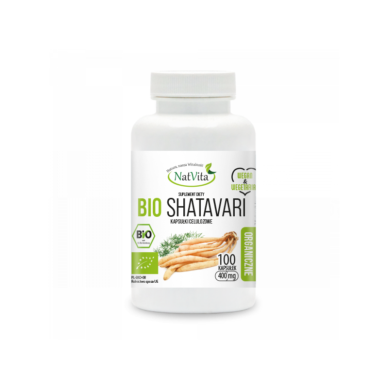 Shatavari Bio kapsułki 400mg