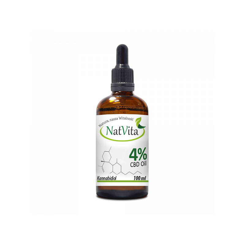 Olejek konopny CBD 4%