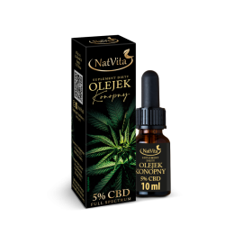 CBD 5% Full Spektrum Suplement Diety