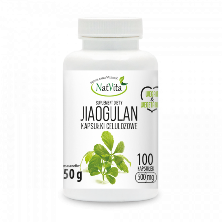 Jiaogulan kapsułki 500mg - zdjęcie produktu