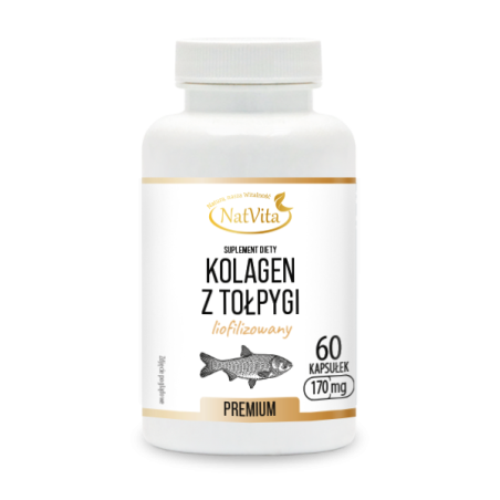 Kolagen z Tołpygi Liofilizowany kapsułki 170mg - zdjęcie produktu
