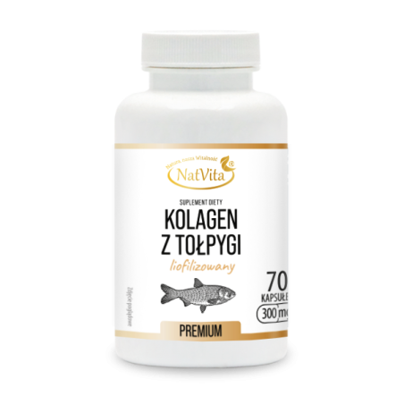 Kolagen z Tołpygi Liofilizowany kapsułki 300mg - zdjęcie produktu