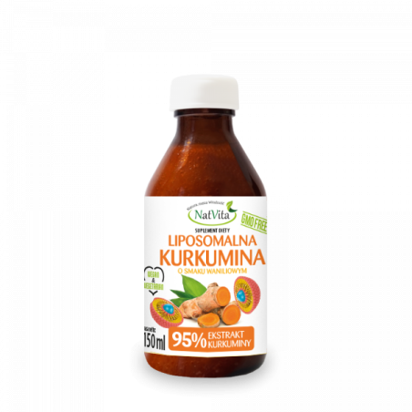 Liposomalna Kurkumina w płynie - zdjęcie produktu
