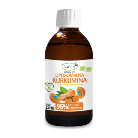 Liposomalna Kurkumina w płynie - zdjęcie produktu