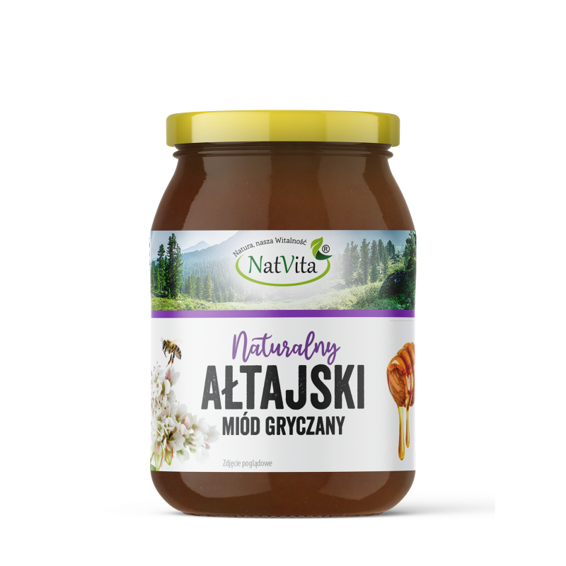 Ałtajski Miód Gryczany z Syberii