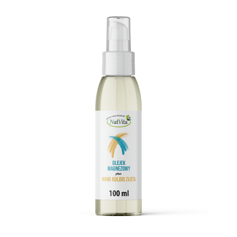 Olejek Magnezowy Plus Nano Złoto