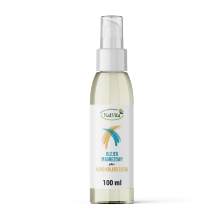 Olejek Magnezowy Plus Nano Złoto