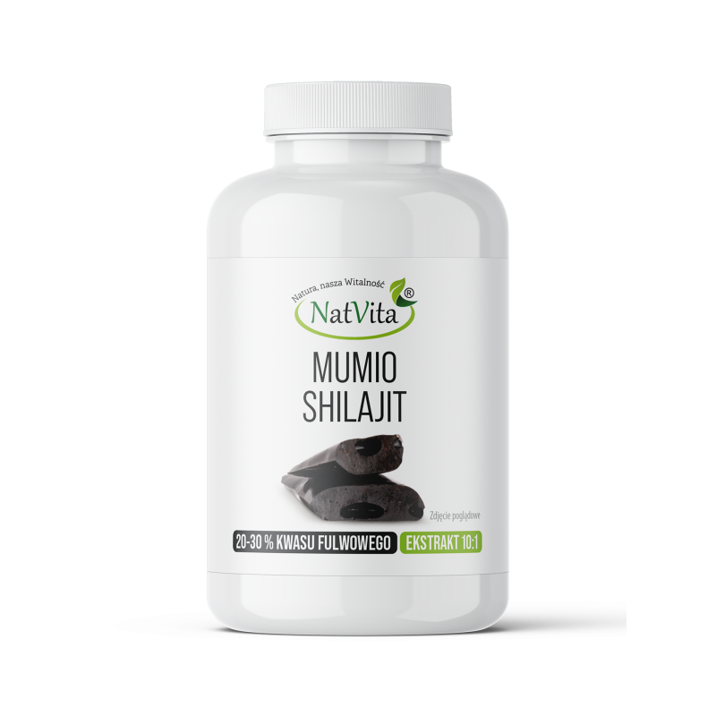 Mumio Shilajit ekstrakt 20-30 % kwas fulwowy