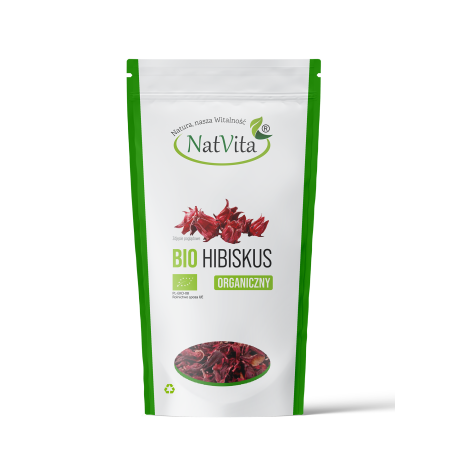 Hibiskus BIO kwiat suszony - zdjęcie produktu