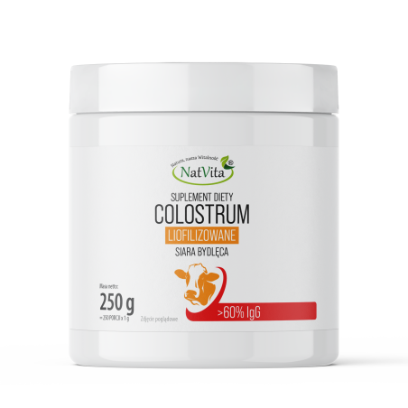 Colostrum 60% IgG liofilizowane - zdjęcie produktu