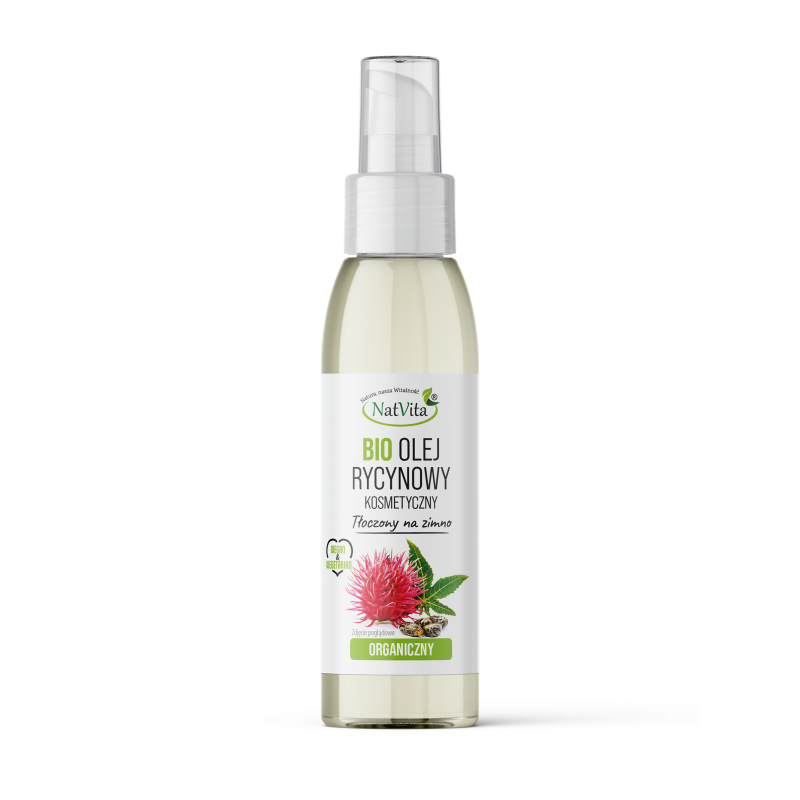 Olej Rycynowy BIO zimnotłoczony