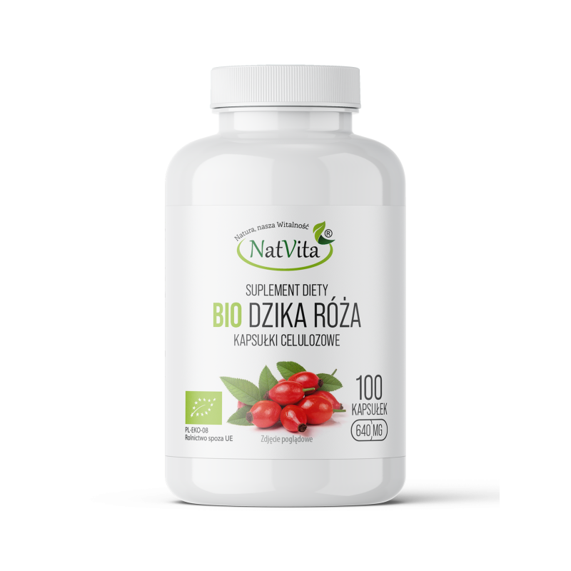 Dzika Róża Bio kapsułki 640 mg
