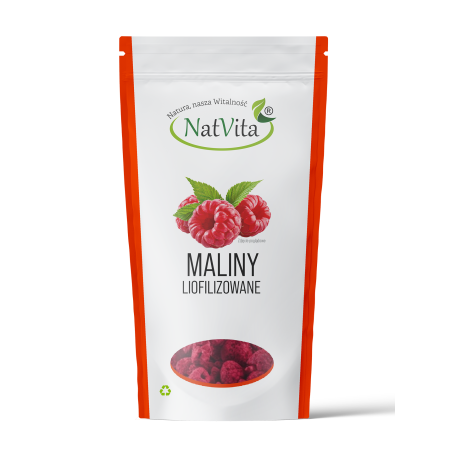 Maliny liofilizowane - zdjęcie produktu
