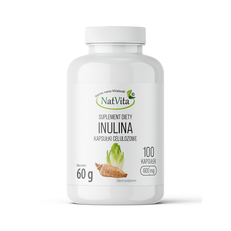Inulina kapsułki 600mg