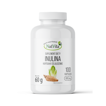 Inulina kapsułki 600mg - zdjęcie produktu