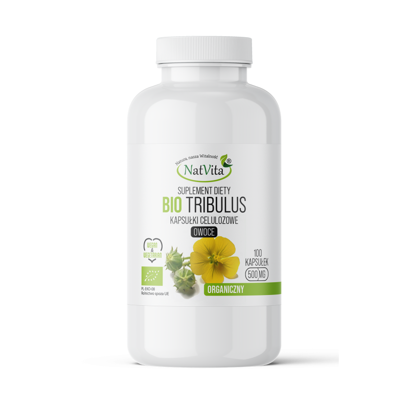 Tribulus Terrestris BIO kapsułki 500mg