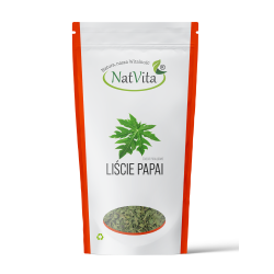 Papaja liście pocięte