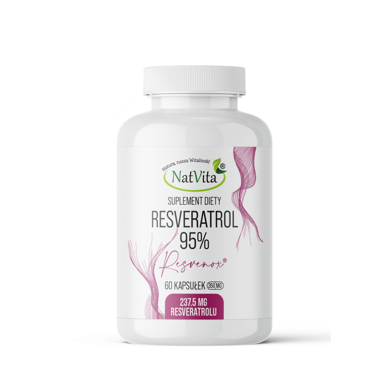 Resvenox (Resweratrol) ekstrakt 95% kapsułki