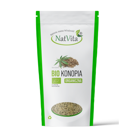 Konopia BIO ziarna łuskane - zdjęcie produktu