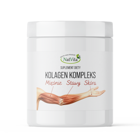 Kolagen Kompleks (mięśnie + stawy + skóra) proszek - zdjęcie produktu