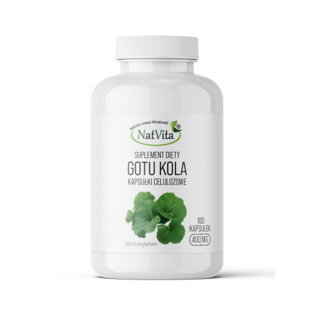 Gotu Kola kapsułki 400mg - zdjęcie produktu