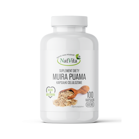 Muira Puama kapsułki 500mg - zdjęcie produktu