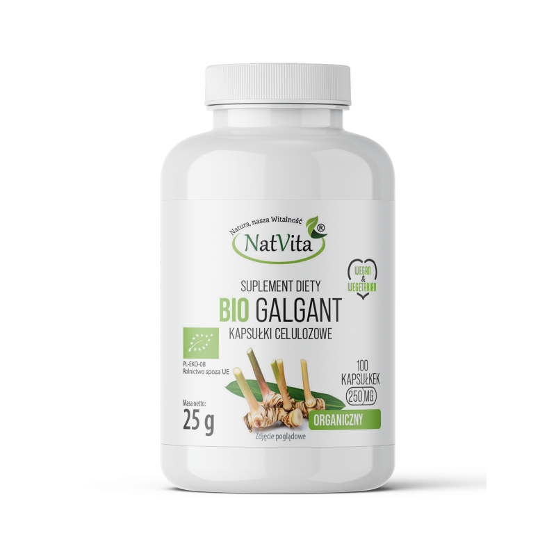 Galgant BIO kapsułki 250 mg