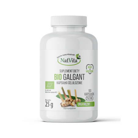 Galgant BIO kapsułki 250 mg - zdjęcie produktu