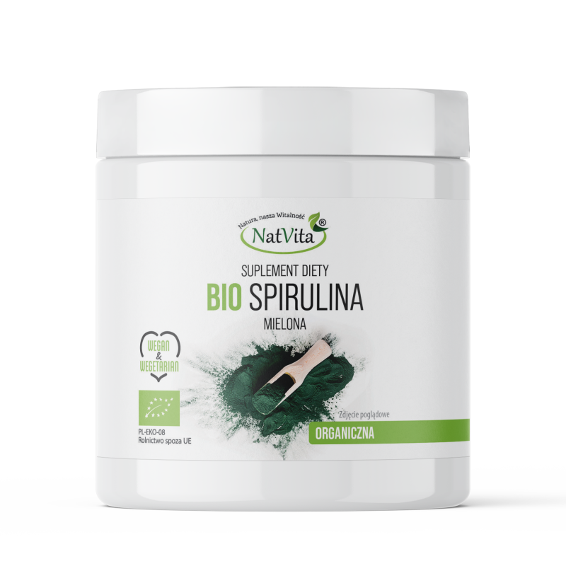 Spirulina BIO mielona
