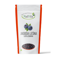 Jagody leśne liofilizowane