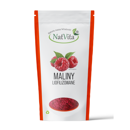 Maliny liofilizowane rozdrobnione - zdjęcie produktu