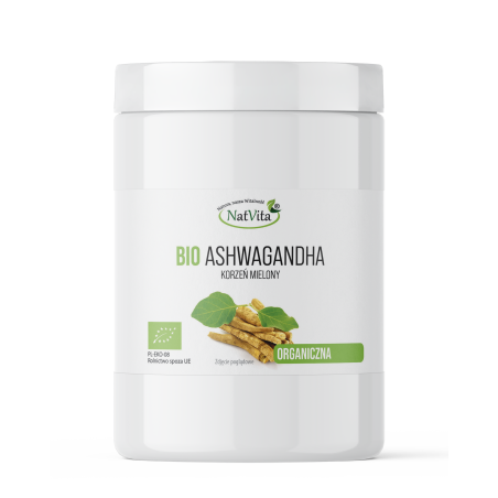 Ashwagandha BIO mielona - zdjęcie produktu