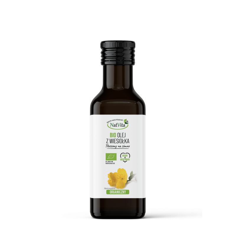 Olej z Wiesiołka BIO zimnotłoczony