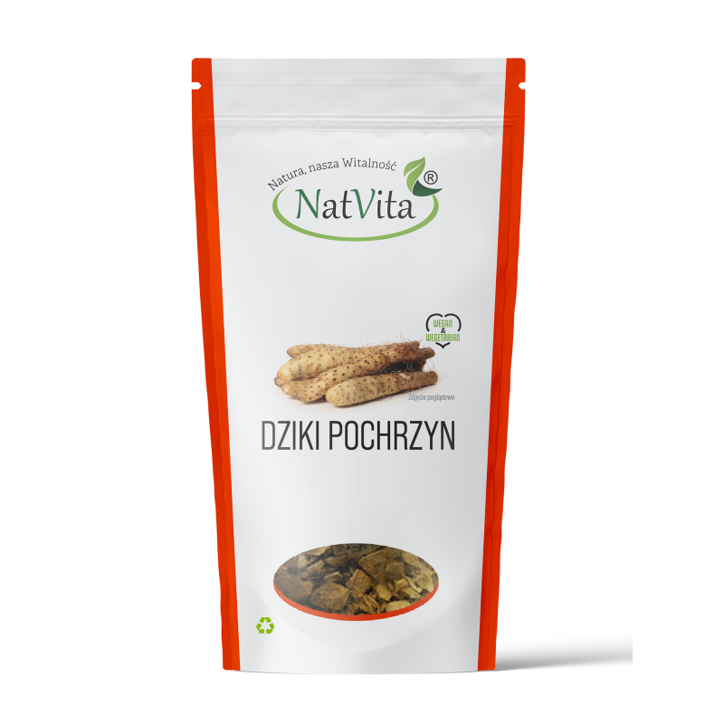 Dziki Pochrzyn Yam korzeń pocięty