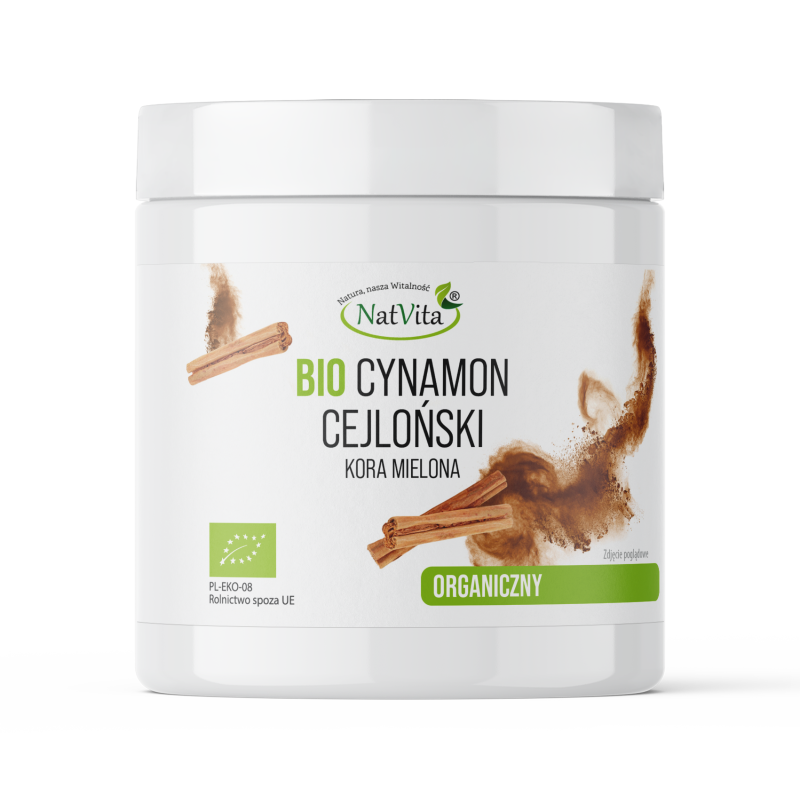 Cynamon Cejloński BIO mielony