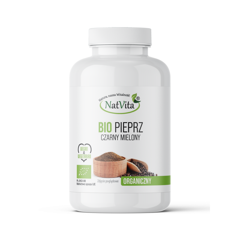 Pieprz Czarny BIO mielony
