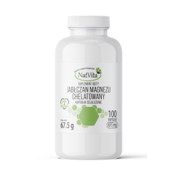 Jabłczan Magnezu chelatowany kapsułki 675mg
