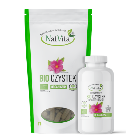 Czystek BIO kapsułki 400mg - zdjęcie produktu