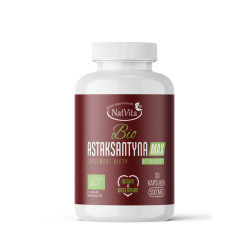 Astaksantyna BIO kapsułki VEGAN 12mg