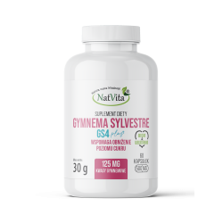 Gymnema Sylvestre Gurmar ekstrakt 25% kapsułki 500mg
