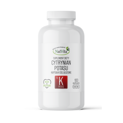 Cytrynian Potasu kapsułki 1000mg