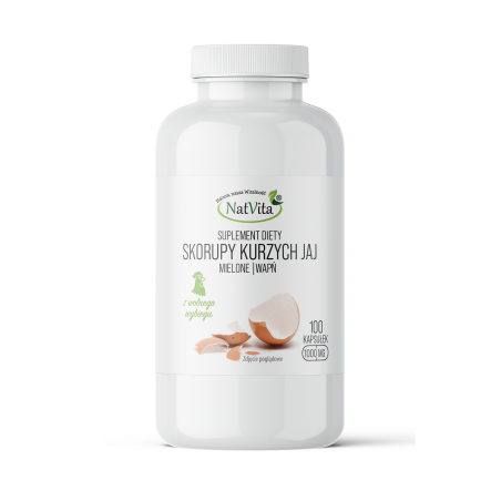 Skorupy Kurzych Jaj (Wapń) kapsułki 1000mg - zdjęcie produktu