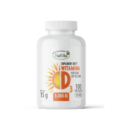 Witamina D3 5.000 IU softgel