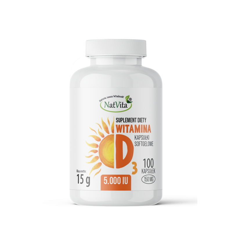 Witamina D3 5.000 IU softgel