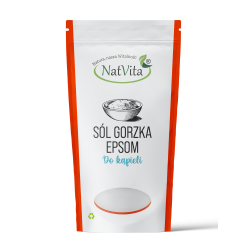 Sól Epsom do kąpieli - siarczan magnezu siedmiowodny