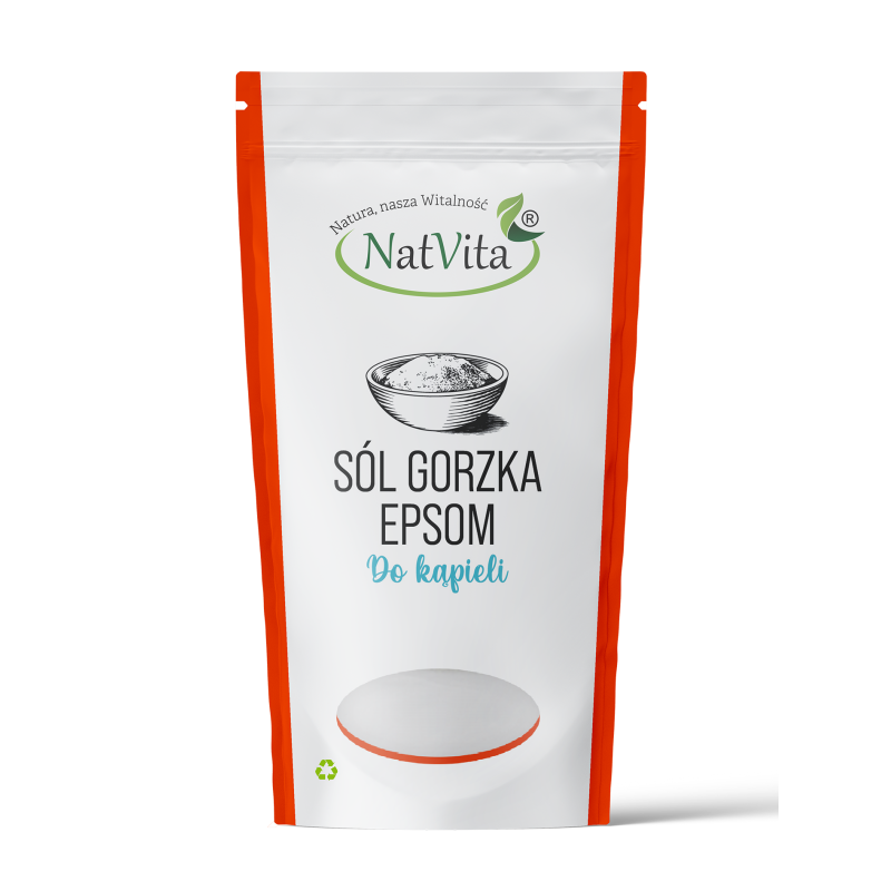 Sól Epsom do kąpieli - siarczan magnezu siedmiowodny