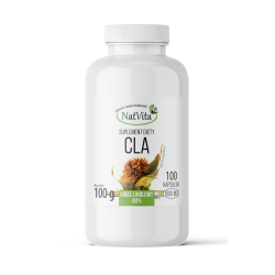 CLA 80% (sprzężony kwas linolowy) kapsułki softgel 1000mg