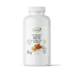 Natto wit. K2 MK7 + ekstrakt z alg wit. D3 tableki 1000mg