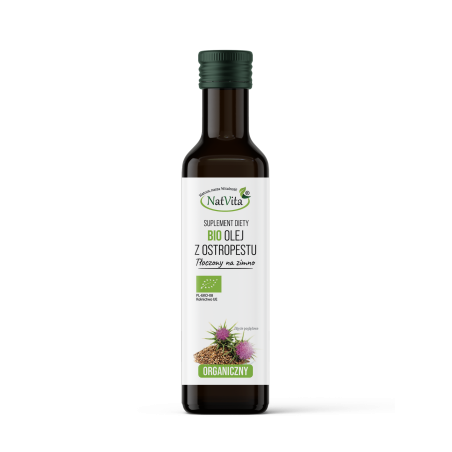 Olej z Ostropestu BIO zimnotłoczony - zdjęcie produktu
