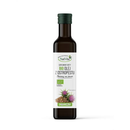 Olej z Ostropestu BIO zimnotłoczony - zdjęcie produktu